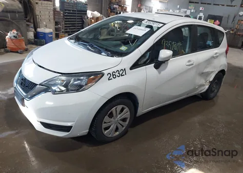 2017 Nissan Versa Note S Plus z USA, uszkodzony, nr VIN 3N1CE2CP6HL366176